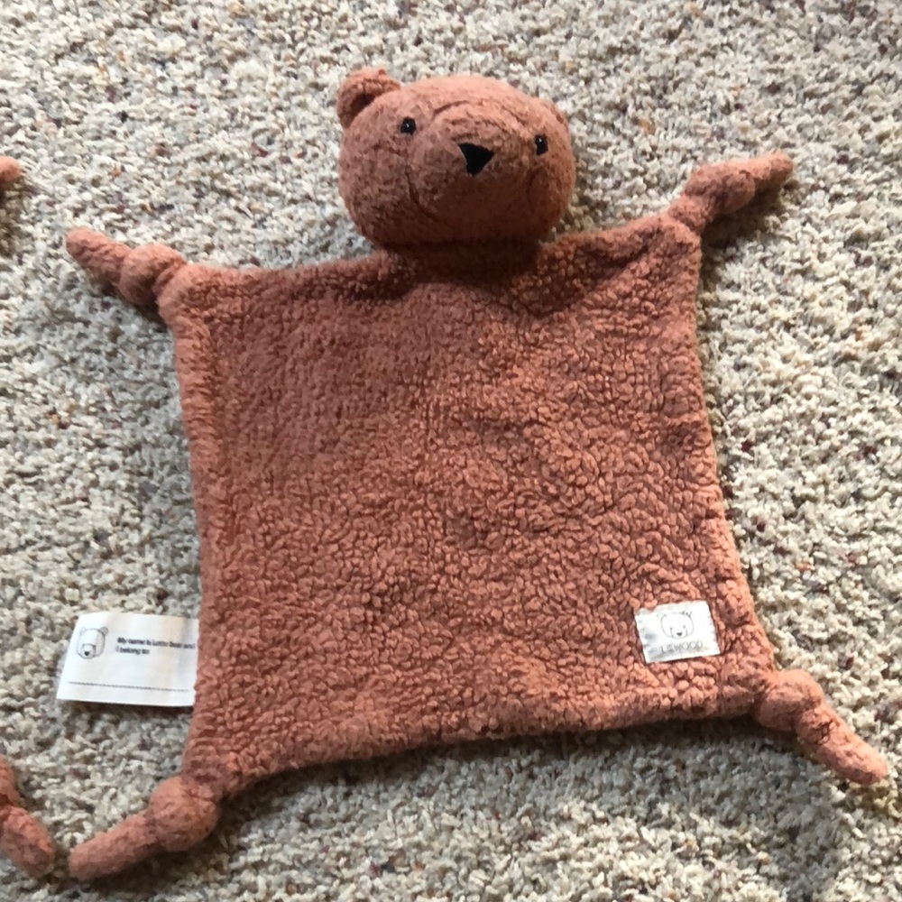 Lotte Cuddle Blanket Bear/ Lovey